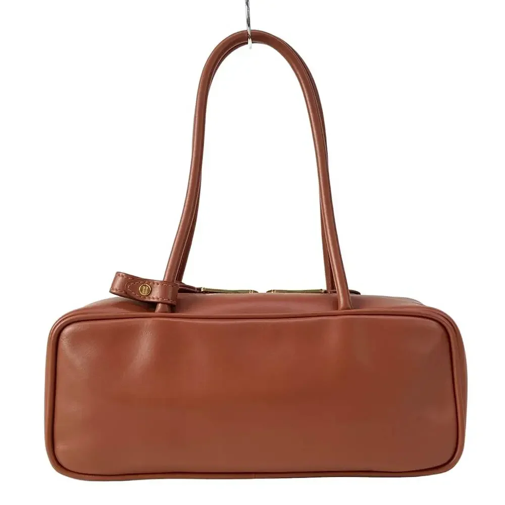 Miu Miu Bole Bag Handbag 5BB173_2CRWF0033 cognac brown Gold Leather